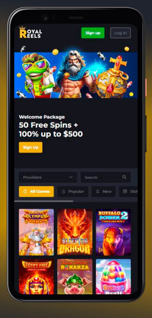 mobile app royal reels casino