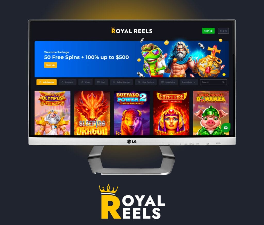royal reels casino desktop
